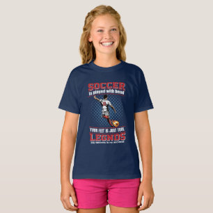 T-shirt J'Ai Joué Au Football Avec La Tête