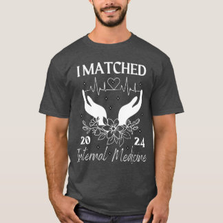 T-shirt J'ai jumelé médecine interne Résidence Match Jour 