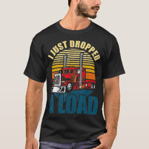 T-shirt J'ai juste laissé tomber Load I Sunset Vintage Tru