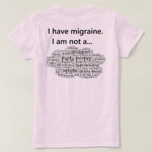 T-shirt J'ai la migraine