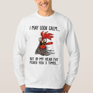 T-shirt J'Ai L'Air Calme Mais Dans Ma Tête Je T'Ai Choisi