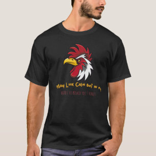 T-shirt J'ai l'air calme mais dans ma tête je t'ai picolé 