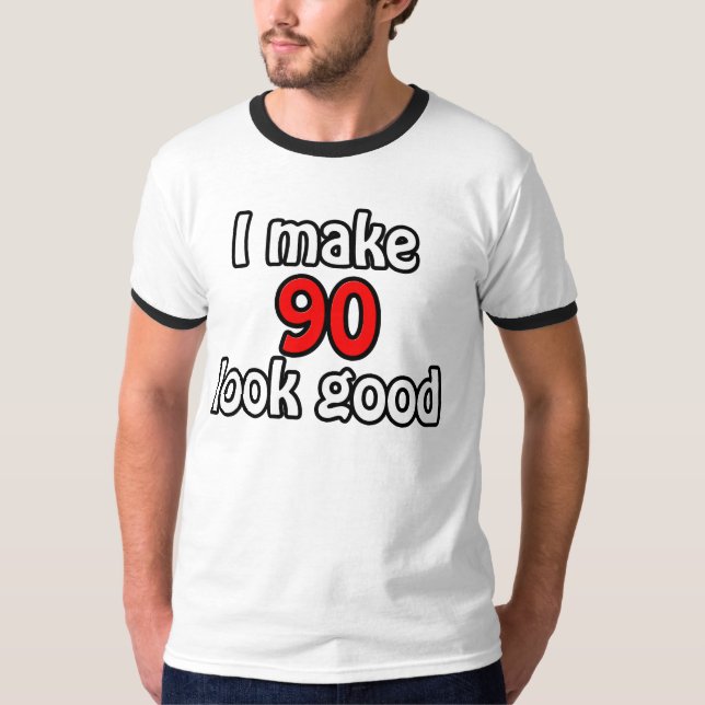 T-shirt J'ai l'air de 90 (Devant)
