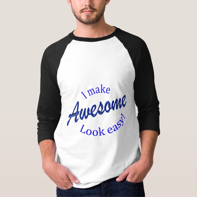 T-shirt J'Ai L'Air Facile (Devant)