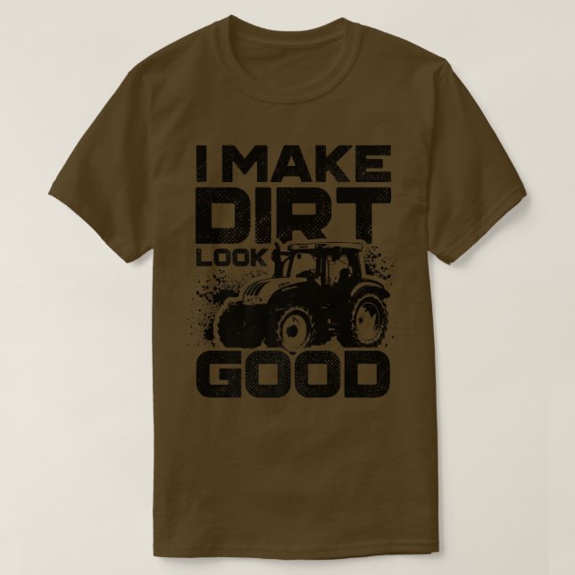 T-shirt J'Ai L'Air Sale Bon Tracteur Conducteur Agircultur (Design devant)
