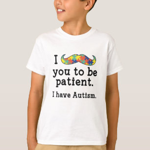 T-shirt J'ai l'autisme