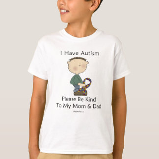 T-shirt J'ai l'autisme (le garçon)