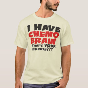 T-shirt J'ai le cerveau de chimio