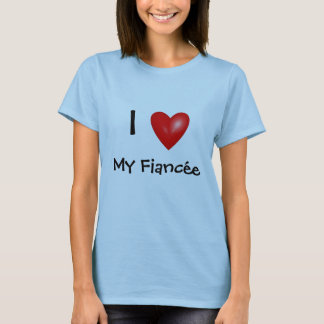 T-shirt J'Ai Le Coeur De Ma Finacée'