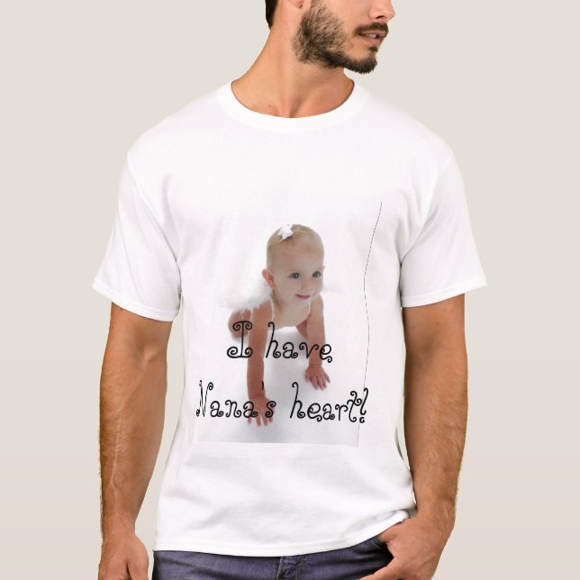 T-shirt J'ai le coeur de Nana ! (Devant)