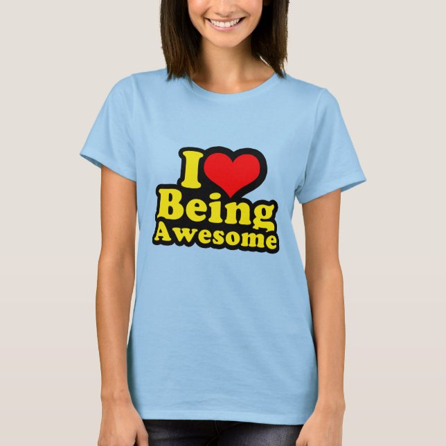 T-shirt J'Ai Le Coeur D'Être Super (Devant)