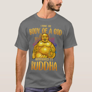 T-shirt J'ai le corps d'un dieu Malheureusement, c'est Bou