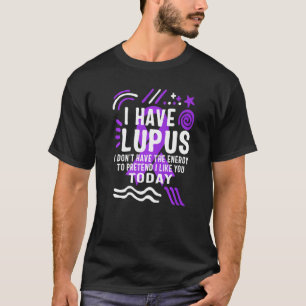 T-shirt J'Ai Le Mois De Sensibilisation Lupus Fort Guerrie