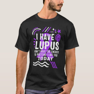T-shirt J'Ai Le Mois De Sensibilisation Lupus Fort Guerrie