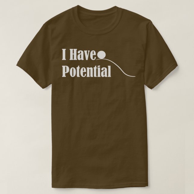 T-shirt J'Ai Le Potentiel 3 (Design devant)