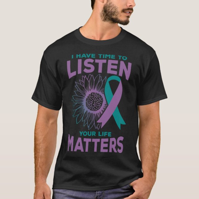 T-shirt J'Ai Le Temps D'Écouter Le Conseiller De Sensibili (Devant)