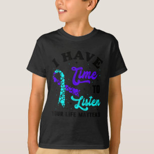 T-shirt J'ai le temps d'écouter Santé mentale Conscience d