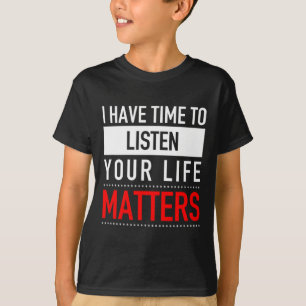 T-shirt J'Ai Le Temps D'Écouter Vos Problèmes De Vie - Sui