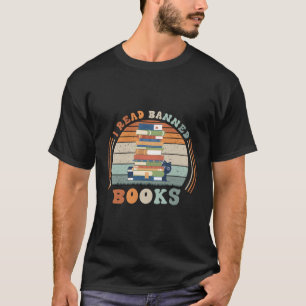 T-shirt J'Ai Lu Banned Books Reader Bookworm
