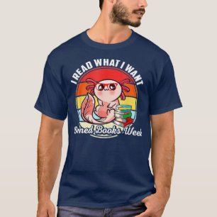 T-shirt J'Ai Lu Ce Que Je Veux Banné Livres Semaine Drôle 