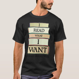 T-shirt J'Ai Lu Ce Que Je Veux Livres Interdits Livre Sema