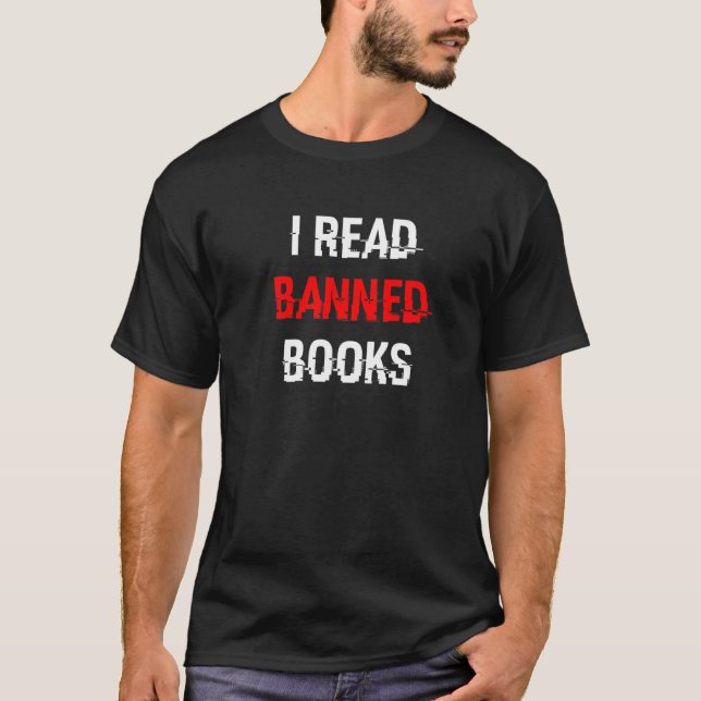 T-shirt J'Ai Lu Des Livres Interdits (Devant)
