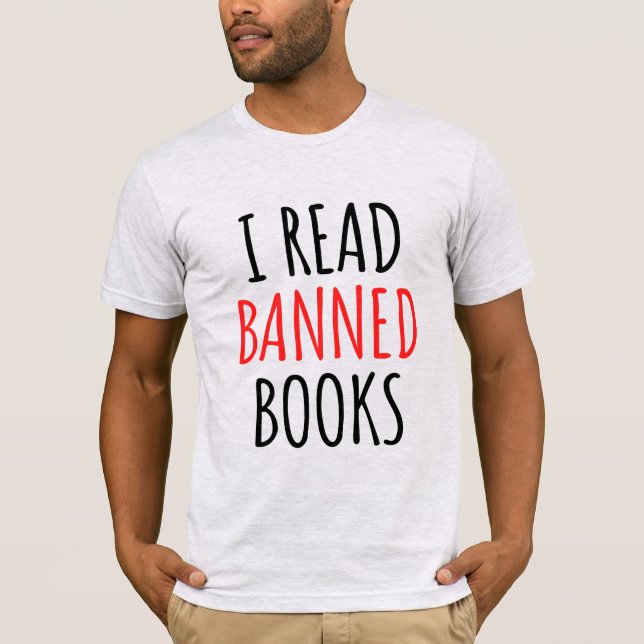 T-shirt J'Ai Lu Des Livres Interdits Drôle Citation (Devant)