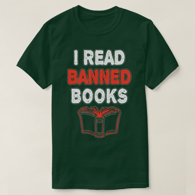 T-shirt J'Ai Lu Des Livres Interdits Drôle Semaine Des Liv (Design devant)