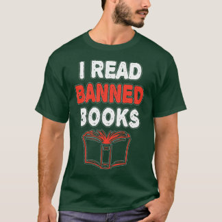 T-shirt J'Ai Lu Des Livres Interdits Drôle Semaine Des Liv