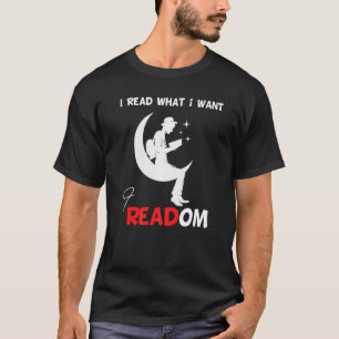 T-shirt J'ai lu des livres interdits Je lis ce que je veux