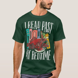 T-shirt J'Ai Lu Le Passé Mon Bedtime Bookworm Book Lovers