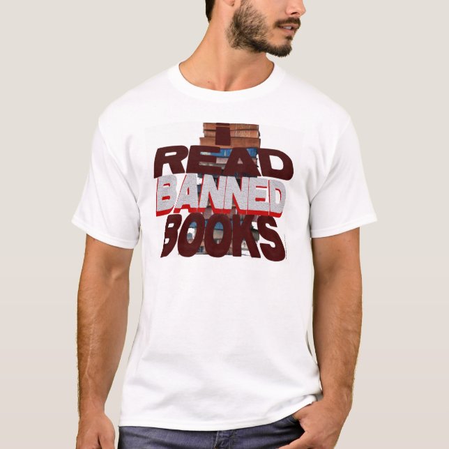 T-SHIRT J'AI LU LES LIVRES INTERDITS (Devant)