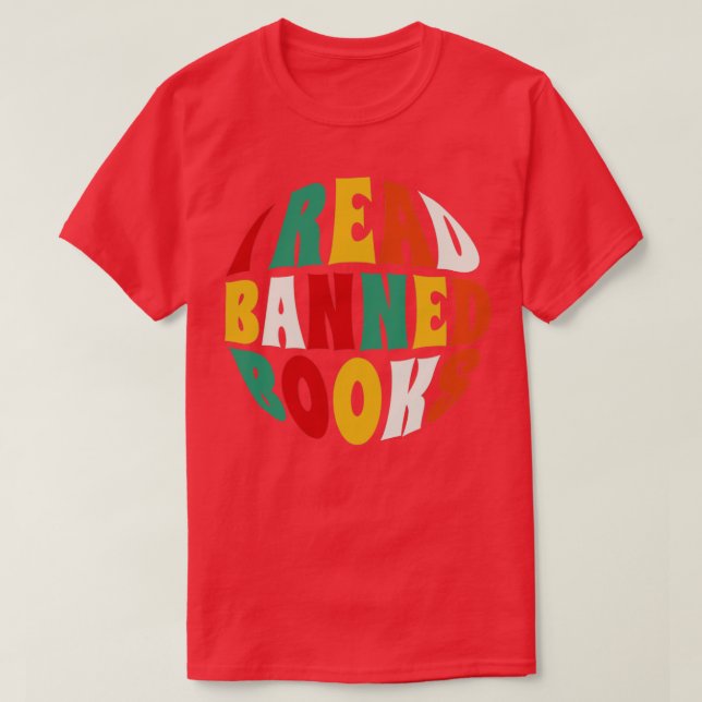 T-shirt J'Ai Lu Les Livres Interdits7 (Design devant)