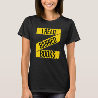 T-shirt J'Ai Lu Les Livres Interdits Combattre La Censure 