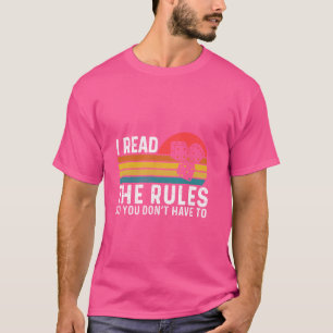 T-shirt J'Ai Lu Les Règles Pour Ne Pas Avoir À Faire De Bo