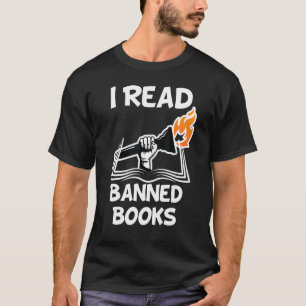 T-shirt J'Ai Lu Livres Interdits Lecteurs Avid Livre Bibli
