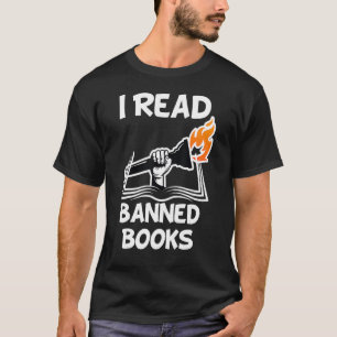 T-shirt J'Ai Lu Livres Interdits Lecteurs Avid Livre Bibli