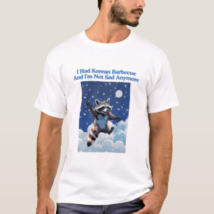 T-shirt J'ai mangé du barbecue coréen et je ne suis plus t