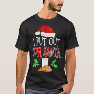 T-shirt J'Ai Mis En Place Pour Père Noël Drôle Cadeaux De 