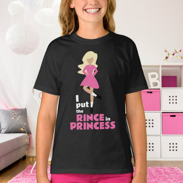 T-shirt J'ai mis la coing dans la princesse Blond Hair Iri (Créateur téléchargé)