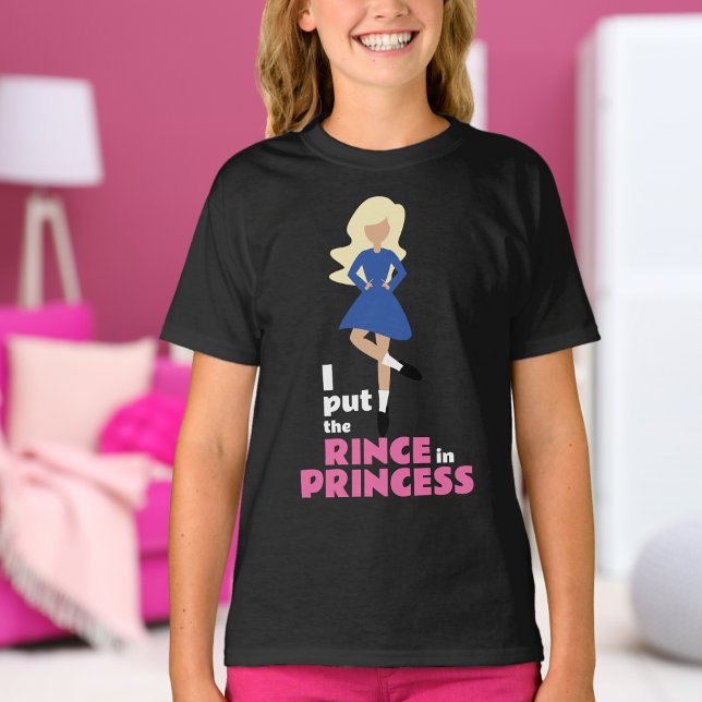 T-shirt J'ai mis la coing dans la princesse Blond Hair Iri (Créateur téléchargé)