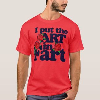 T-shirt J'ai mis l'art en paille