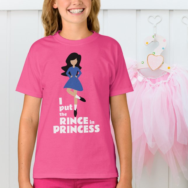 T-shirt J'ai mis le coing dans la princesse Black Hair Dan (Créateur téléchargé)