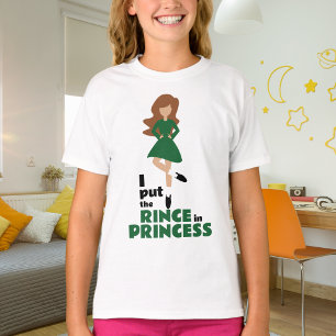 T-shirt J'ai mis le coing dans la princesse Brown cheveux 