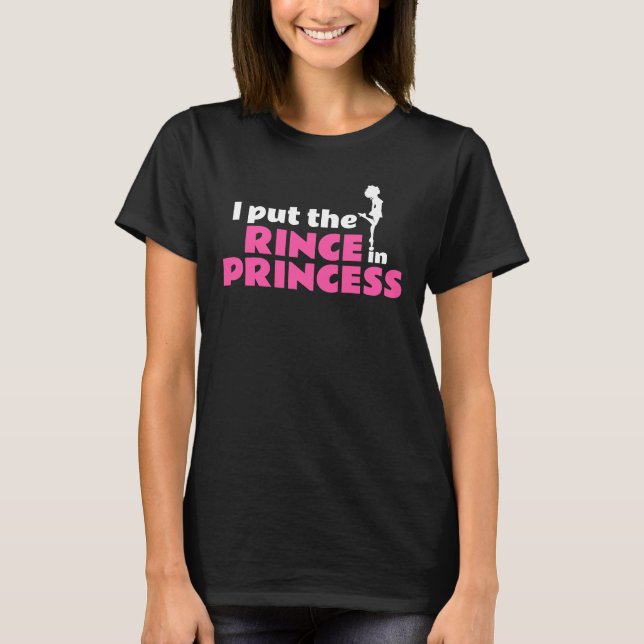 T-shirt J'ai mis le coing dans la princesse irlandaise dan (Devant)