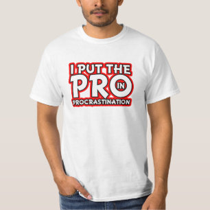 T-shirt J'ai mis le pro dans la chemise drôle de