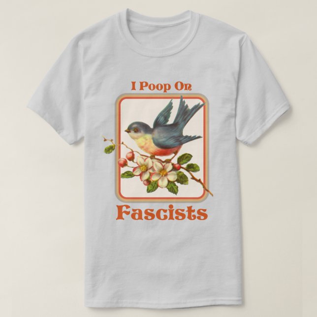 T-shirt J'ai mis les fascistes au poing (Design devant)