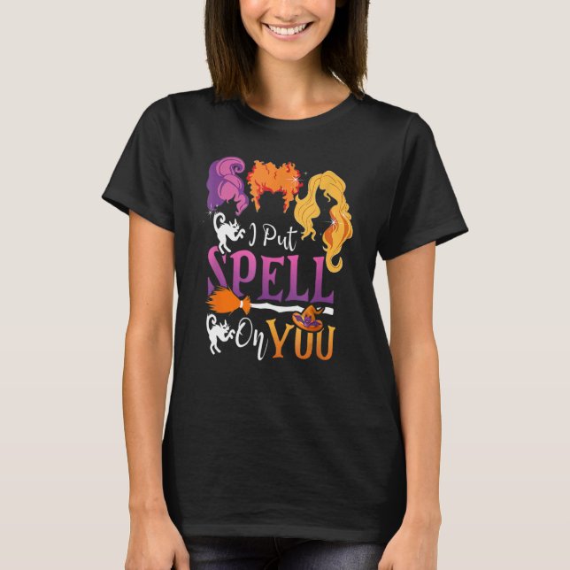 T-shirt J'Ai Mis L'Orthographe Sur Vous, Soeurs De Sorcièr (Devant)