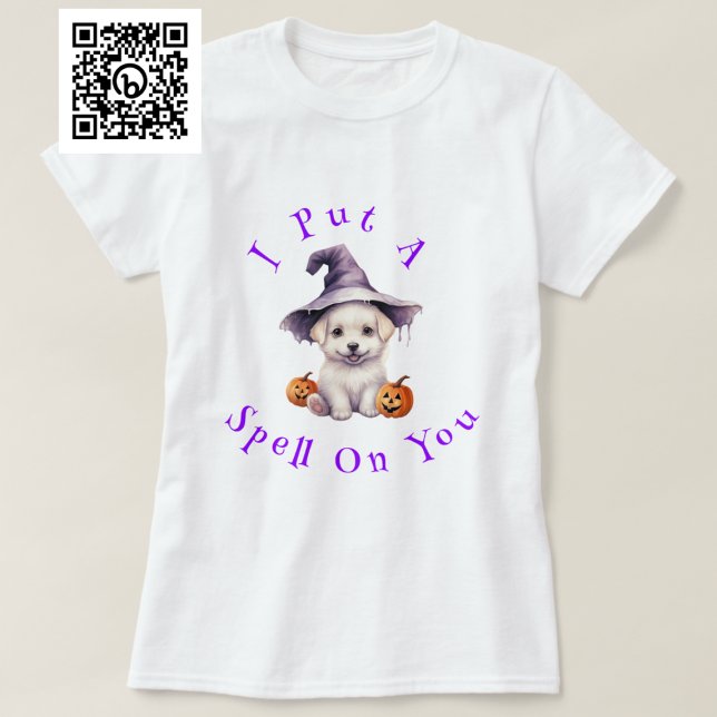 T-shirt J'Ai Mis Un sort sur toi Bichon Frise Witch (Créateur téléchargé)