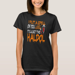 T-shirt J'ai mis un sort sur toi en train de dire que c'es